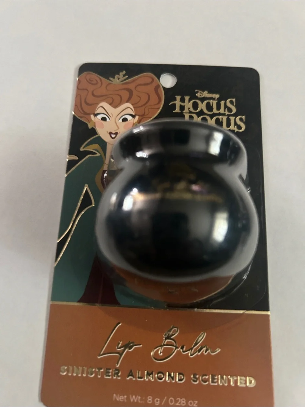 Disney Hocus Pocus Lip Balm Set - Black with Gold Accents